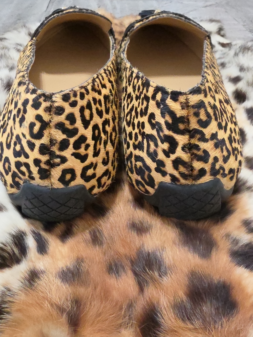 Brand New Talbots Francesca Leopard-Print Flats. - Picture 3 of 4